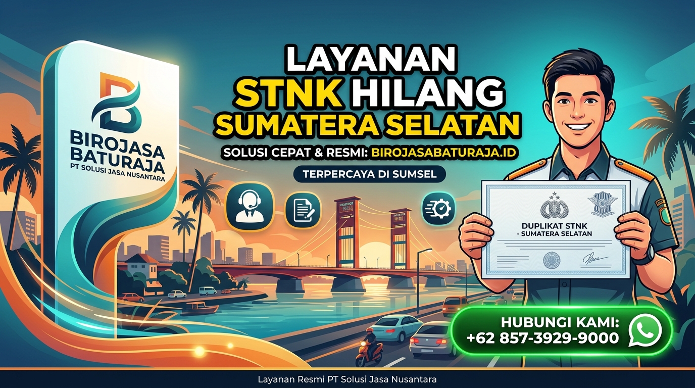 Biro Jasa Duplikat STNK Hilang Baturaja